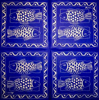 040 Fische - 3-lagig